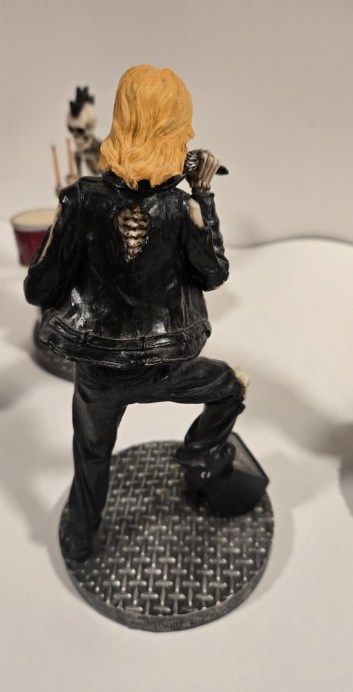 Skeleton Rock & Roll Statues