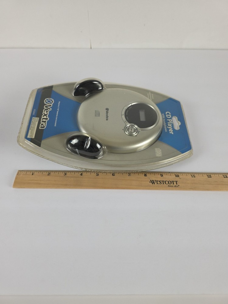 Vintage Vextra CD Player NEW/SEALED Programmable Memory Silver