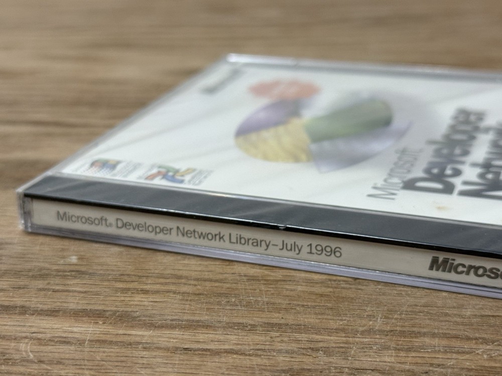 Microsoft Developer Network Library April 1996 2-CD Set NEW Sealed