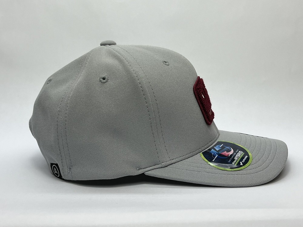 110 One Ten Flexfit Tech Gray Golf Hat Nuterra Patch Strapback