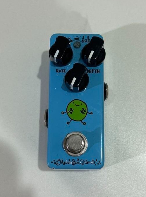 Effects Bakery Melon Pan Chorus Guitar Analog Pedal MIX CONTROL Compact Blue
