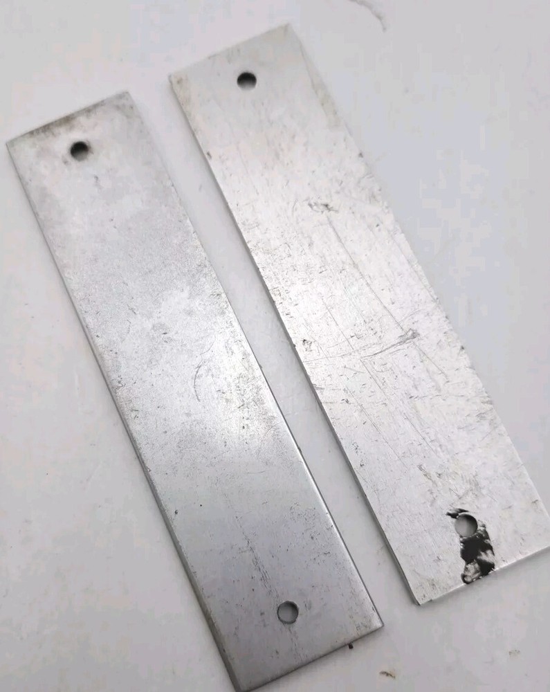Small Antique Vintage Door Plates Push Pull Plates Door Hardware