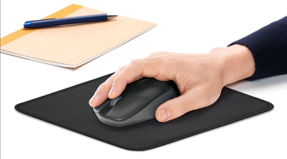 Logitech - Mouse Pad Studio Series with Spill-Resistant Surface (Medium) - Gr...