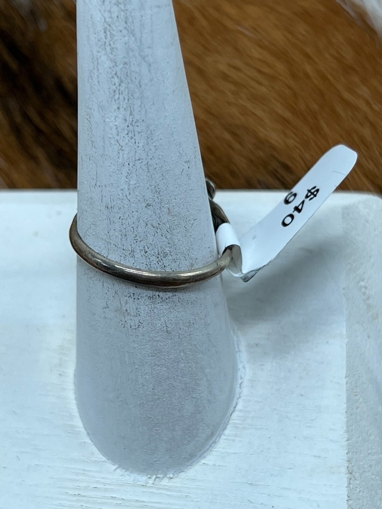 TURQUOISE ~ STERLING ~ RING (9)