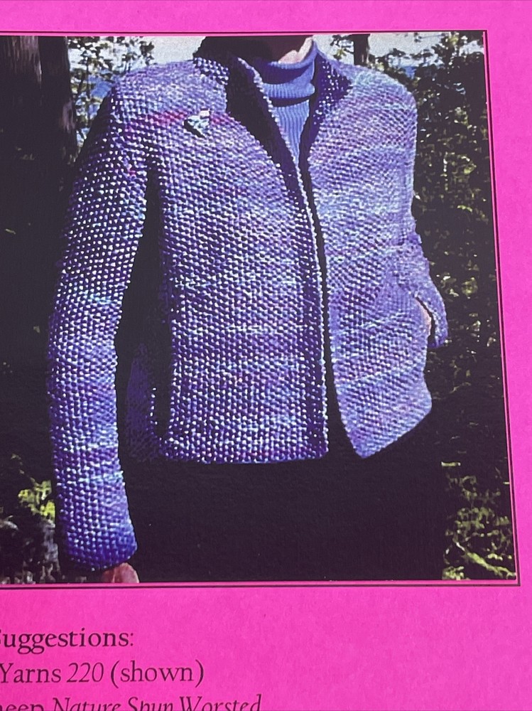 Chris Bylsma Designs Twenty Four Seven Jacket Knitting Pattern