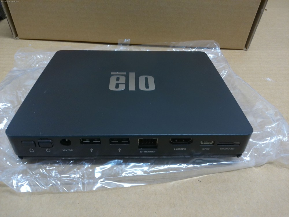 Elo Backpack E901355 EloView Engine Mini PC POS Player HDMI USB LAN w/ Power
