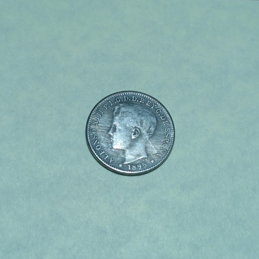 Puerto-Rico 20 centavo, 1896