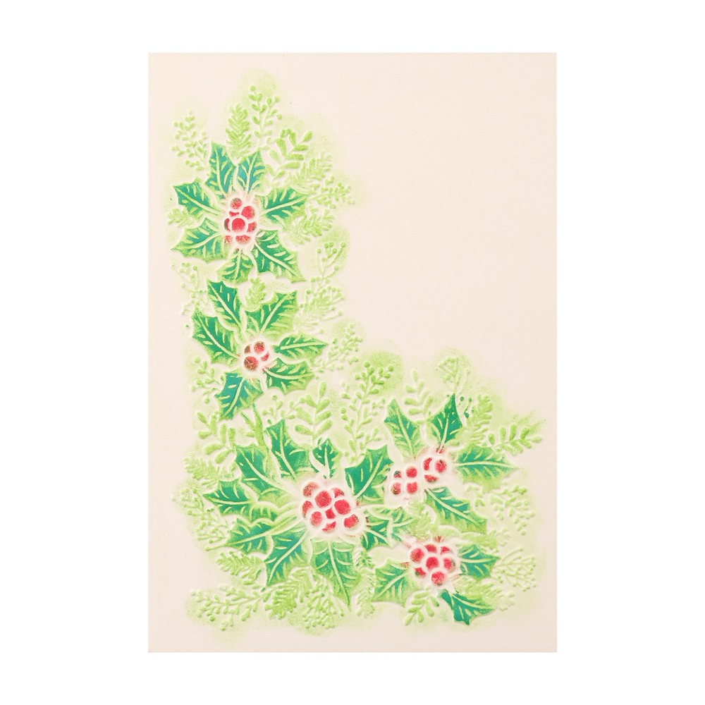 Leaves Pattern 3D Embossing Folder for Add Texture Paper Crafting Card Making