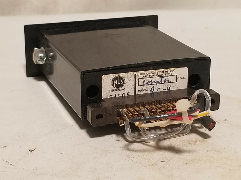 Non-Linear Systems PC-4 Event Counter, 4.5 Digit