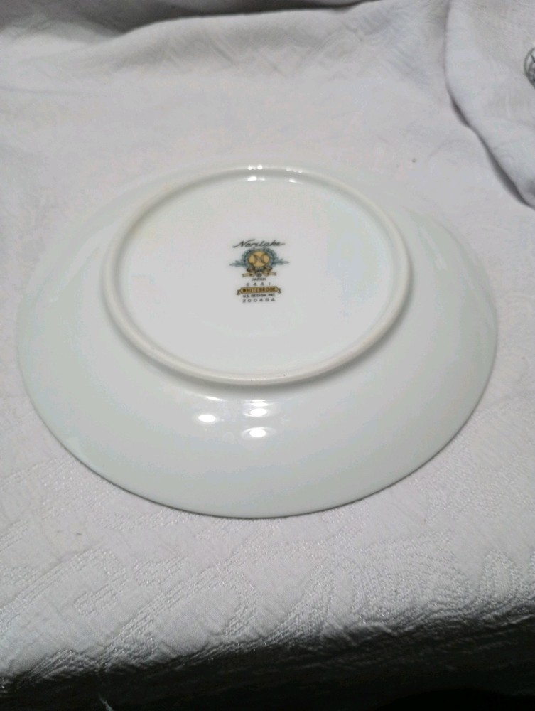 Noritake Whitebrook . Four Bread Plates 6 3/8"
