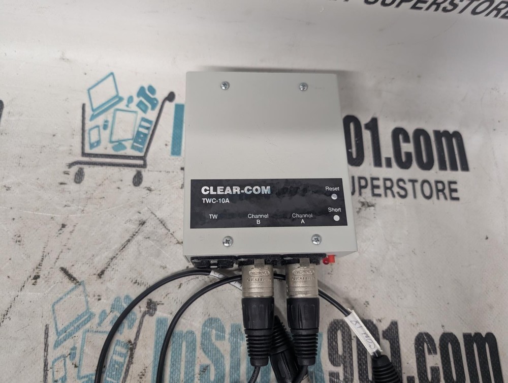 Clear-Com Intercom Beltpack & Headset System - 9x TW502 TWC-10A PL Pro MS-232