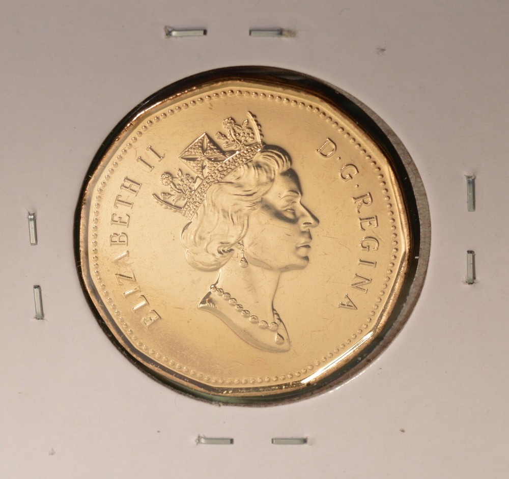 1993 Canada Loonie - BU UNC - from mint roll 🇨🇦🇨🇦