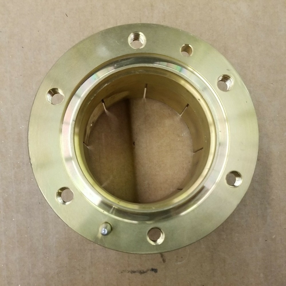 3-1/8" "EIA" flange with clamp