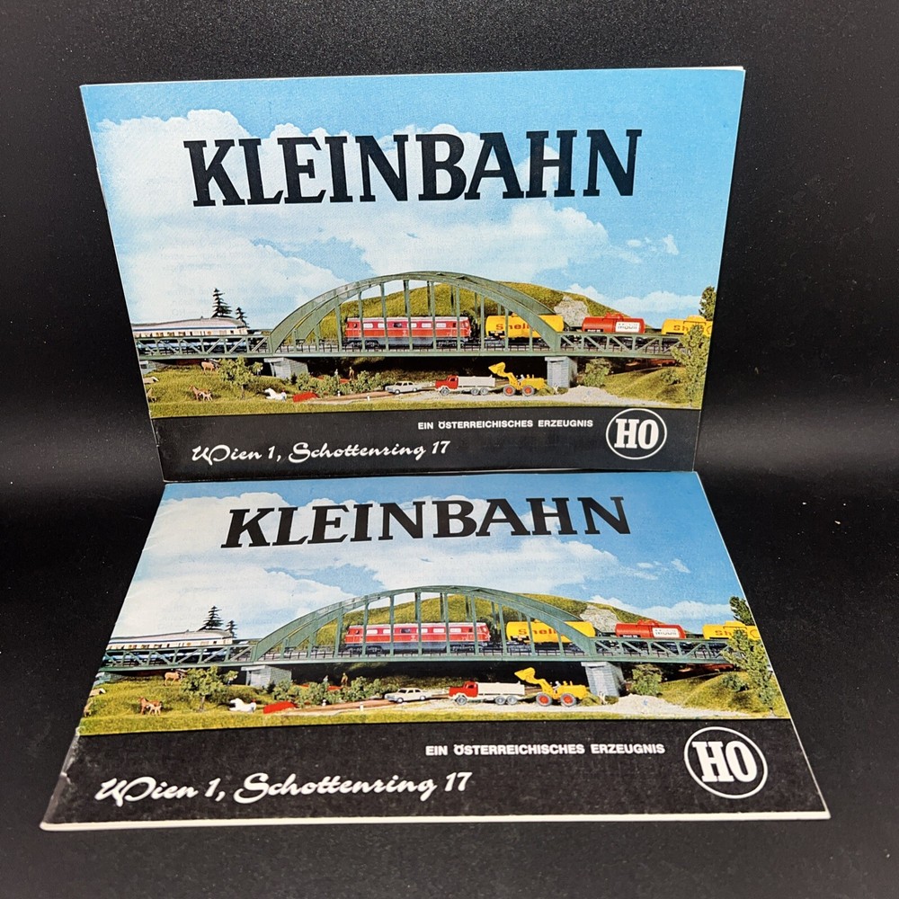 Grouping Of Vintage Model Railroad Catalogs