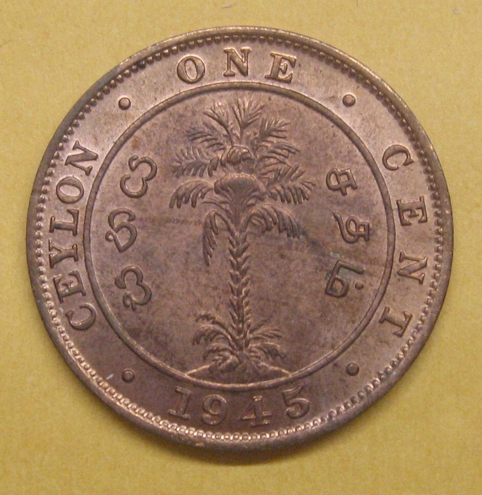 1945 Ceylon 1 Cent Take a Look