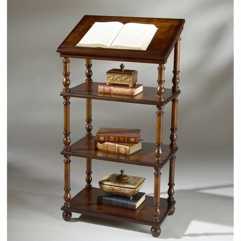 Beaumont Lane Library Stand in Cherry
