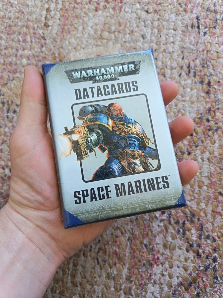 Warhammer 40K Space Marines Datacards Pack Sealed 2015