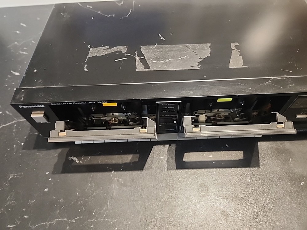 Panasonic RS-362 Stereo System Receiver Cassette Vintage Untested