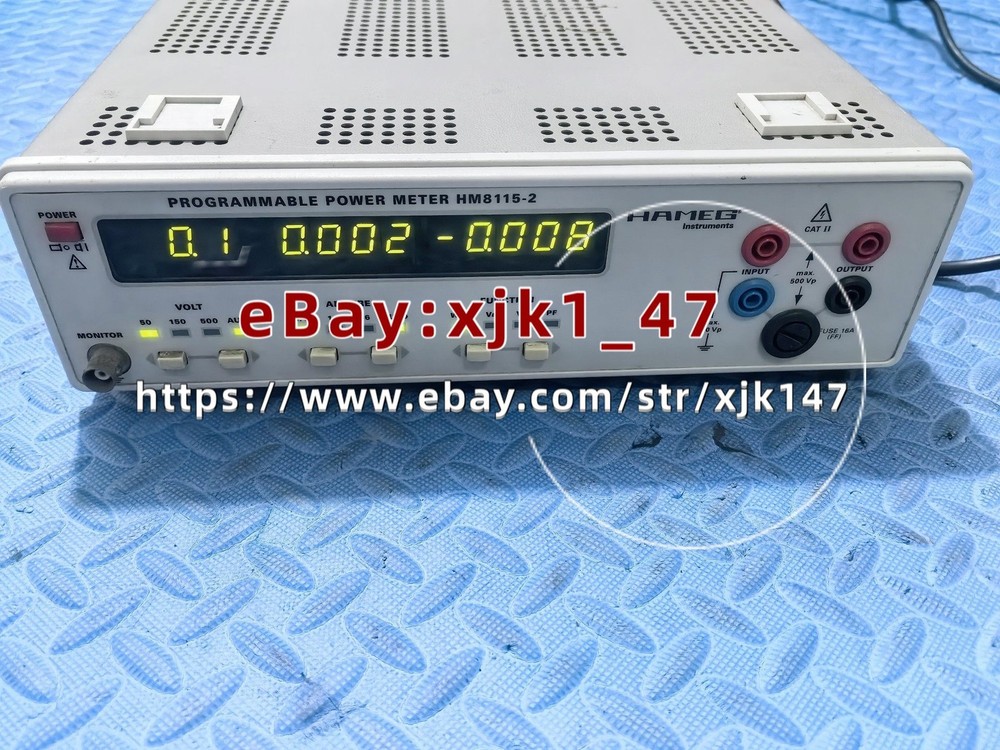 HAMEG HM8115-2 PROGRAMMBLE POWER METER