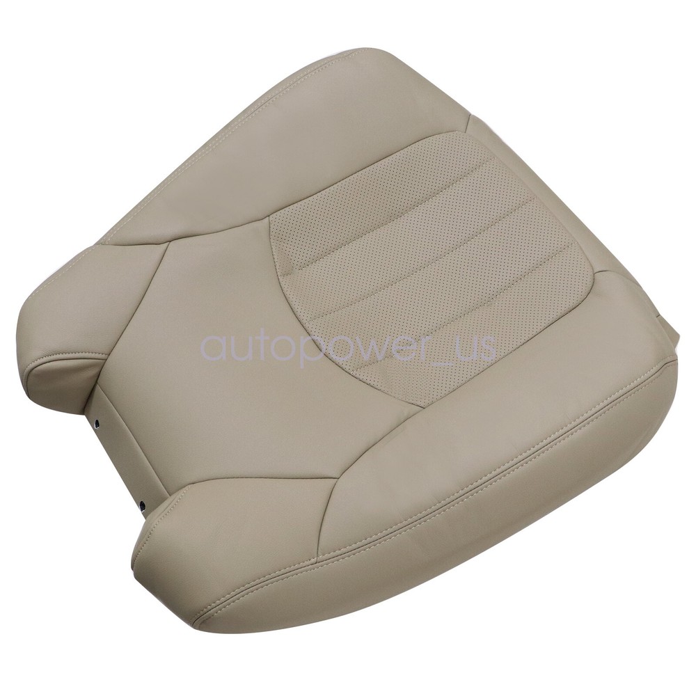 Fits 2008-2012 GMC Acadia Front Both Side Perforated Leather Seat Cover Tan 4PCS