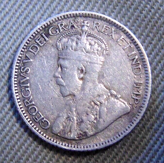 1932 Canada ten cents dime silver