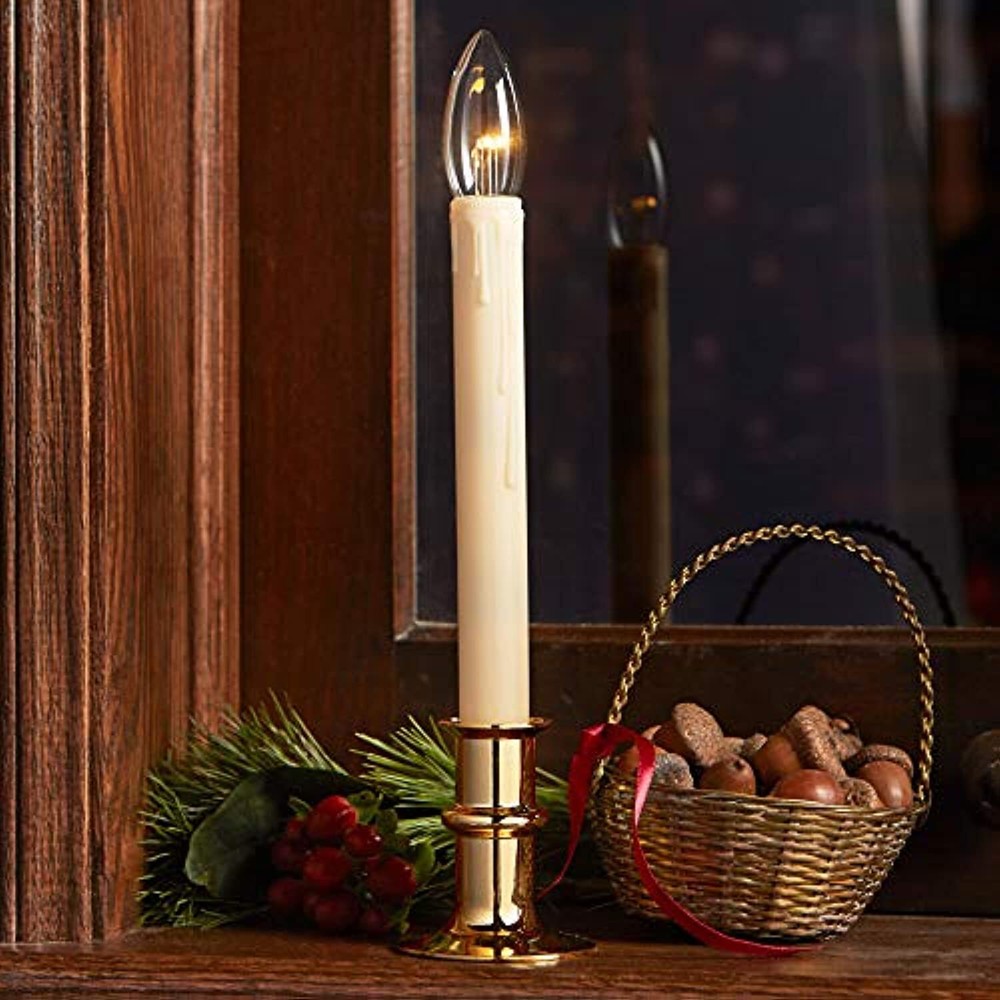WINDOW CANDLE BRASS