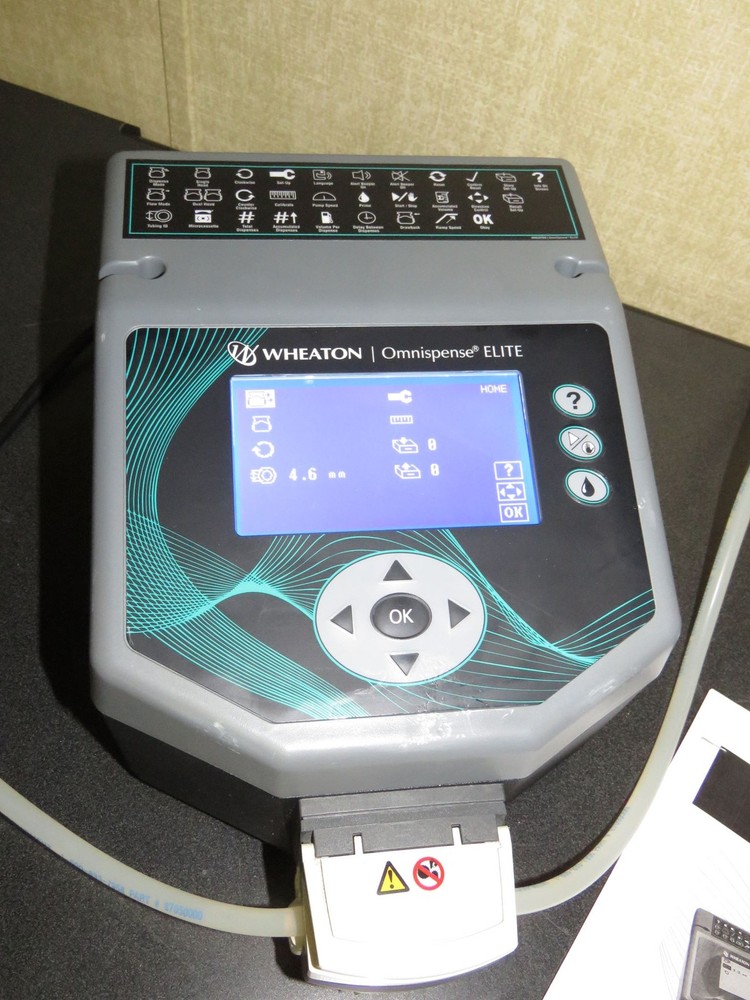WHEATON OMNISPENSE ELITE Peristaltic Liquid Dispensing Pump - Fully Tested!