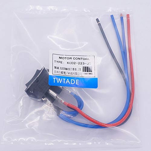 Latching Polarity Reverse Switch 12V 10A DC Motor Control 6 Pin 3 ordinary
