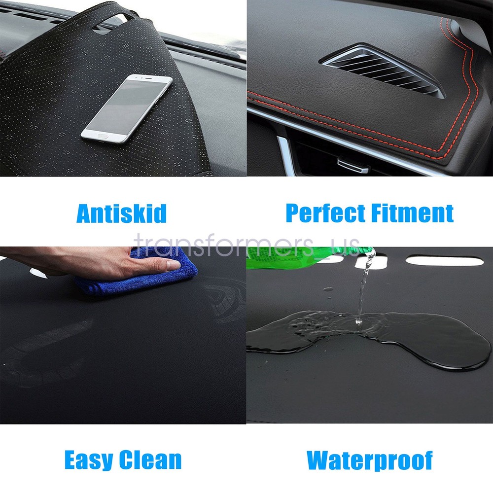 Leather Dashboard Dash Cover Dashmat Mat Carpet For 2013-2017 Lexus ES350