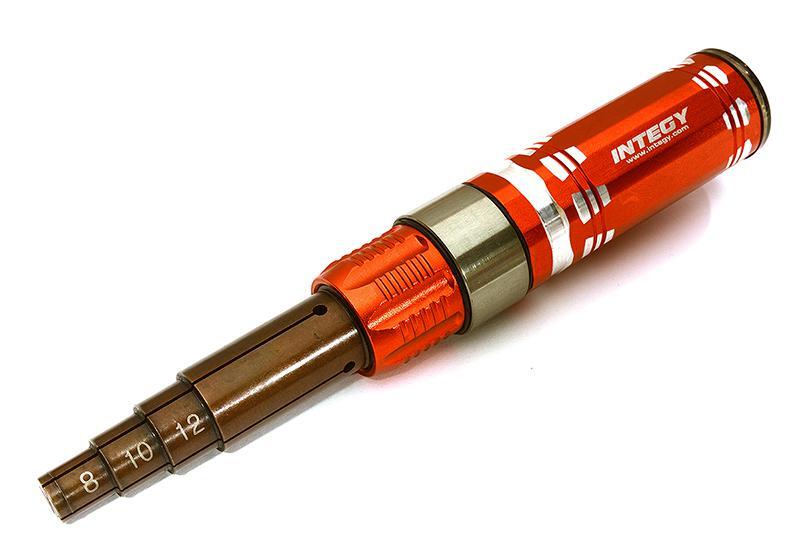 Precision Bearing Removal Tool - Red, 8mm, 10mm & 12mm