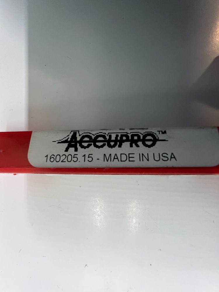 Accupro Single Point Threading Tool 0.2" Min Thread Dia Solid Carbide 05252069