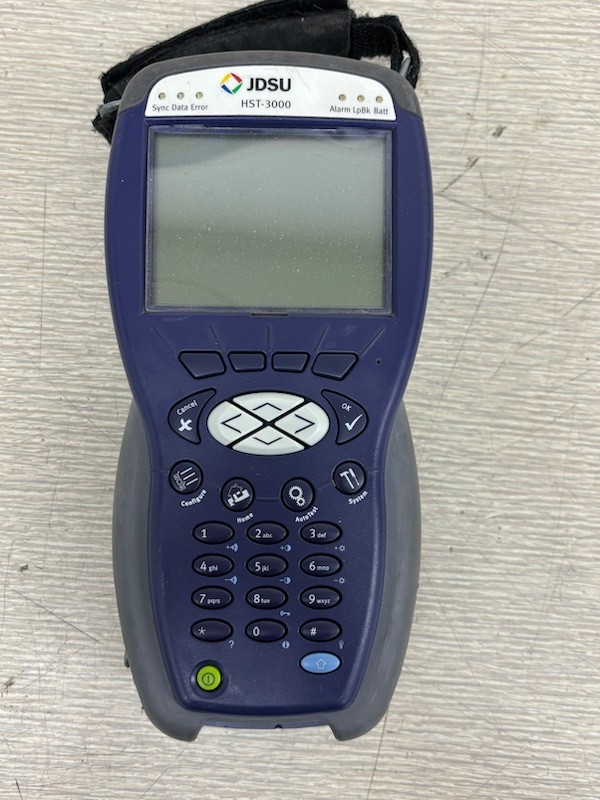 JDSU HST-3000 Handheld Ethernet Network Tester Communications Analyzer