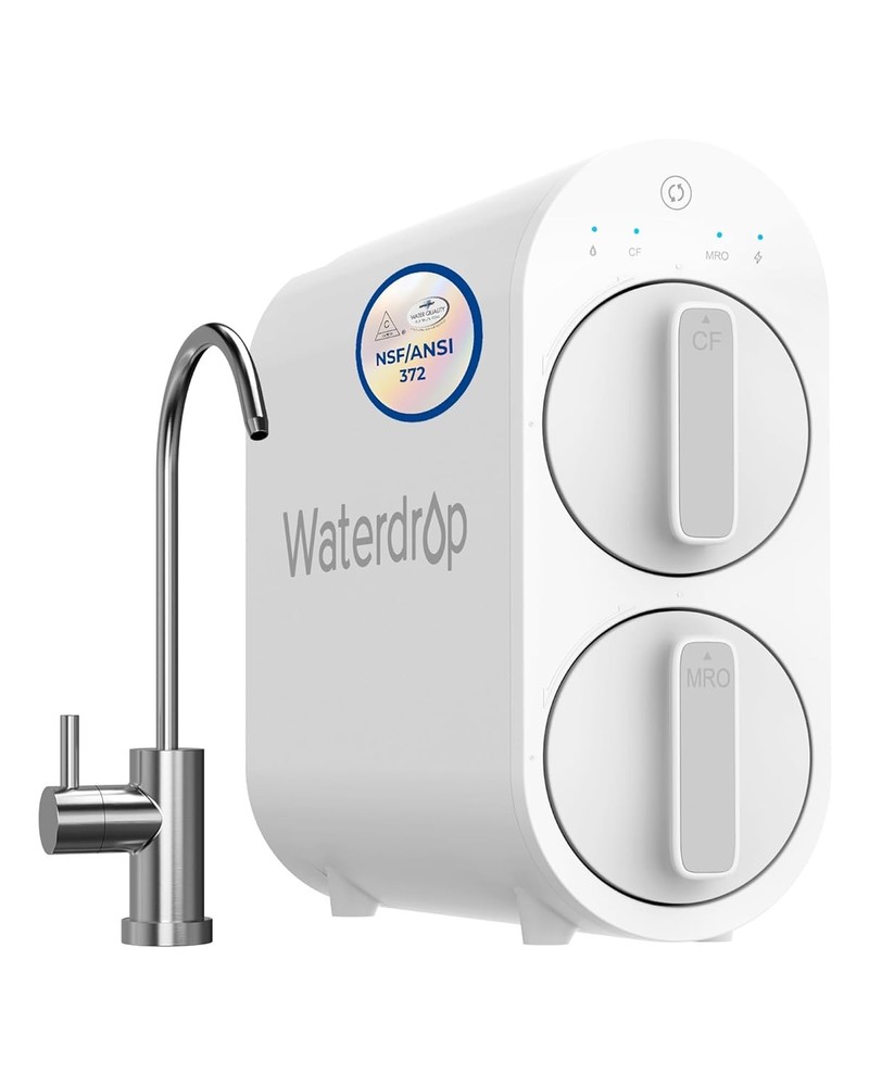 Waterdrop G2 Reverse Osmosis System, 7 Stage Tankless RO Water Filter System