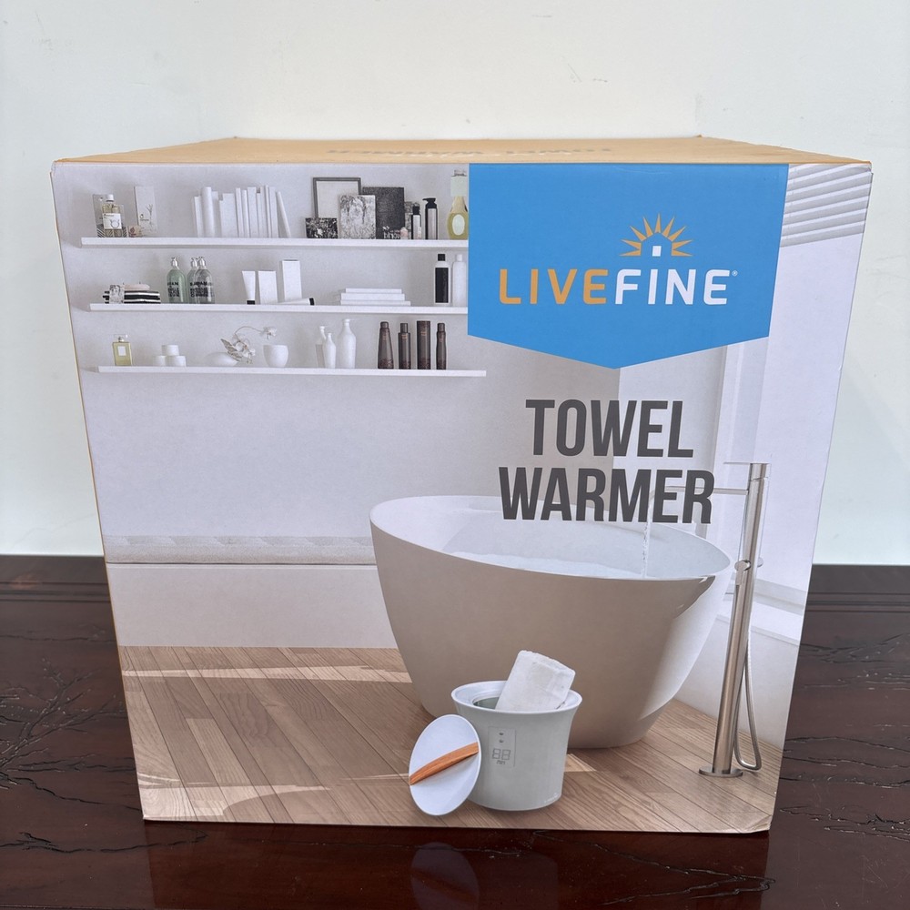 Livefine Towel Warmer Intertek NIB