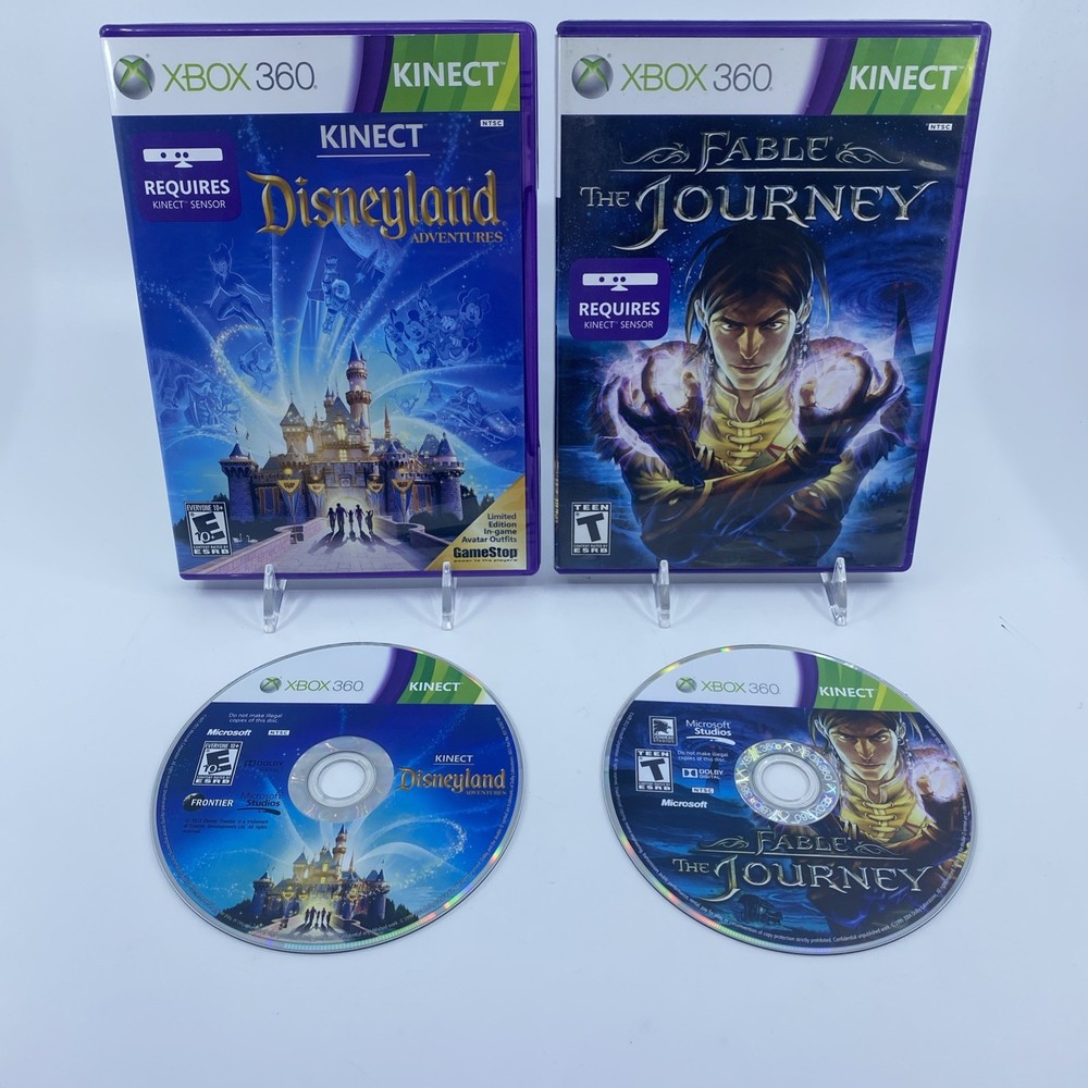 Microsoft Xbox 360 Kinect Sensor In Box w/ 6 Games Bundle