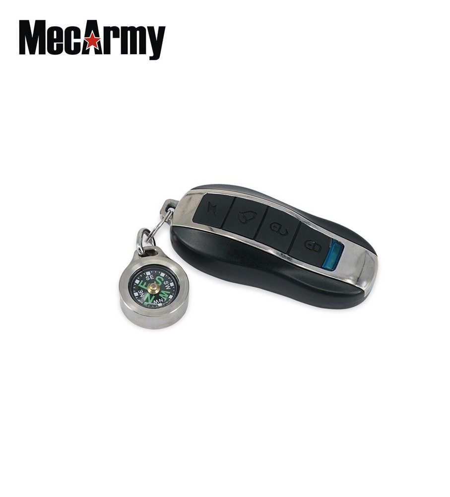 MecArmy Keychain Compass CMP titanium. used, with scratch