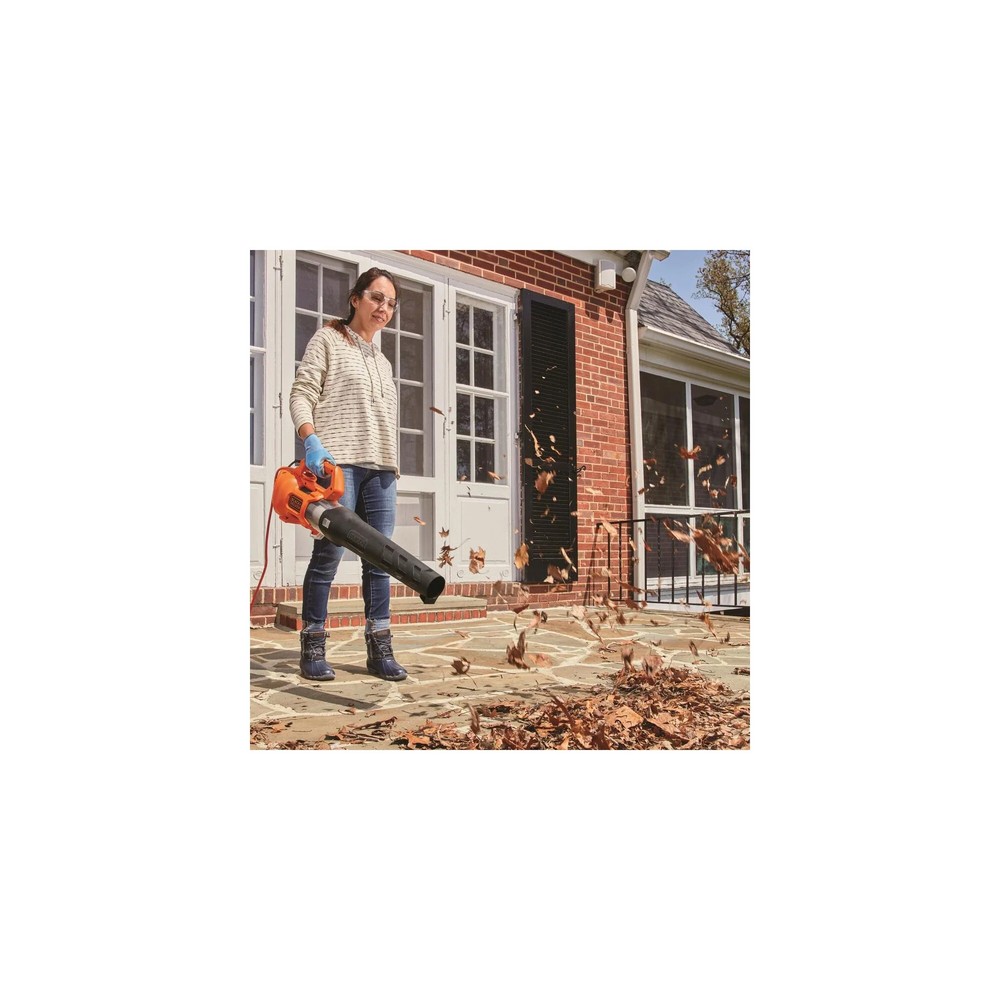 BLACK+DECKER Leaf Blower, Axial, 9-Amp - BEBL750