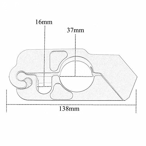 Motorcycle Grip Lock Throttle Security AntiTheft Lock for ATV, Dirt & Street