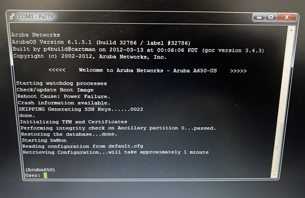 Dell PowerConnect W650