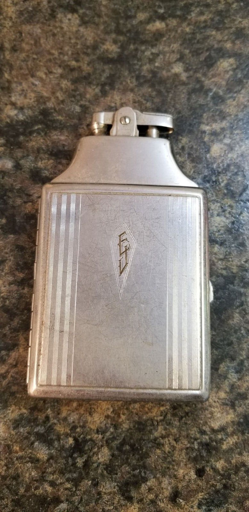 Vintage Ronson Mastercase Lighter Engraved 1948