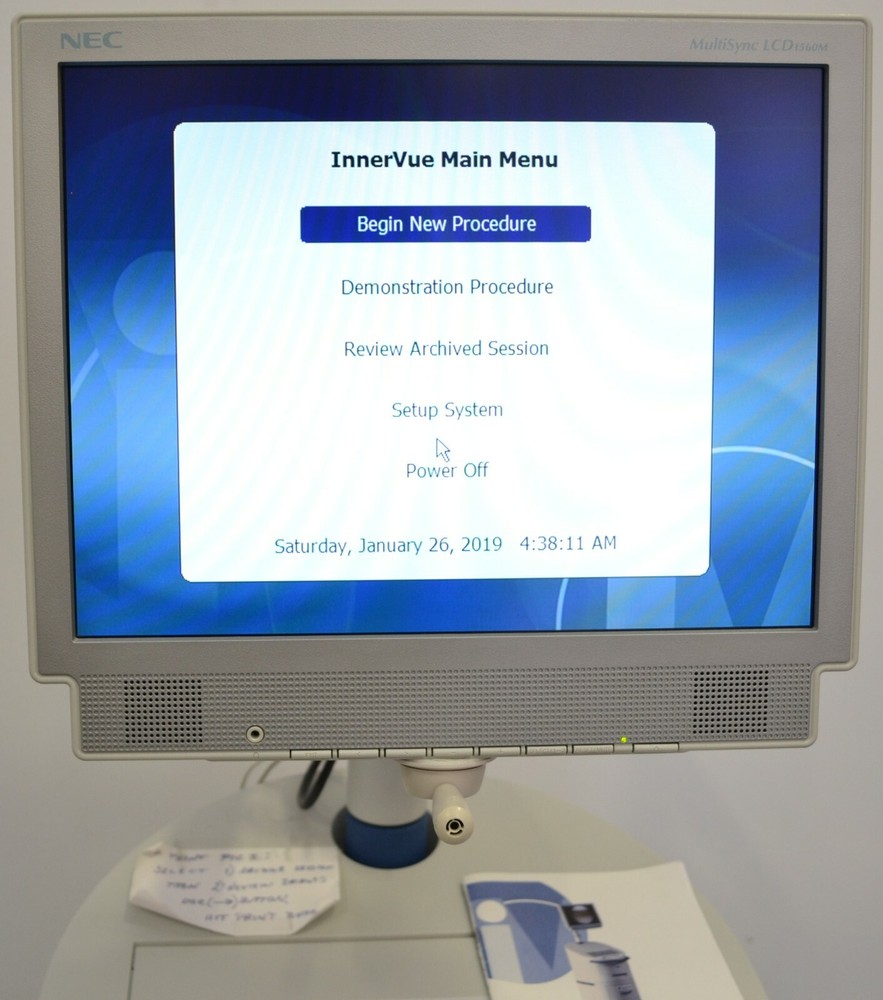 Biomet Arthrotek Innervue IV1 Diagnostic Scope System, 2 Handpieces & Software