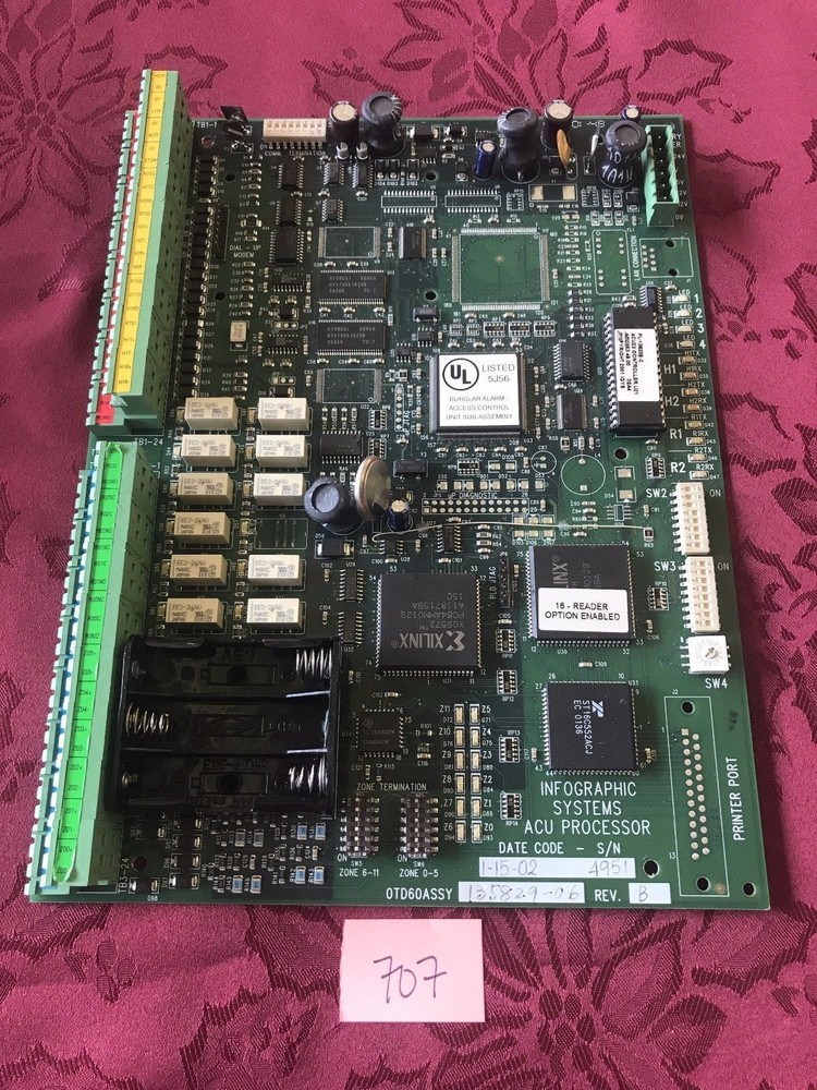 Infographics Systems ACU Processor 135829-06 Rev. B
