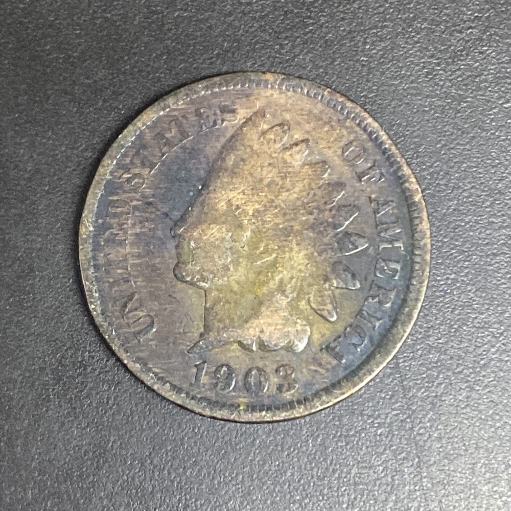 1903 Indian Head Cent Good Condition Penny