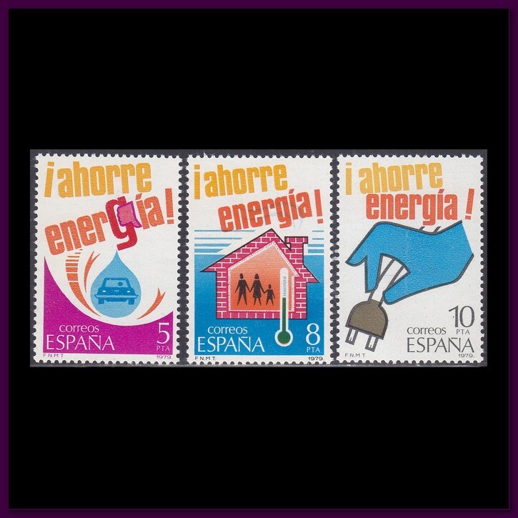 Spain - 1979 (2508-2510) Mint never Hinged - Energy