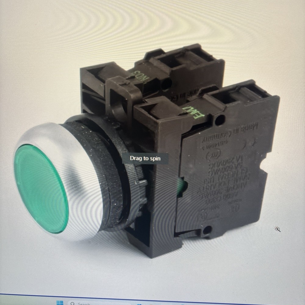 Salvajor ABD100C Start Switch, Normally Open, ARSS-2