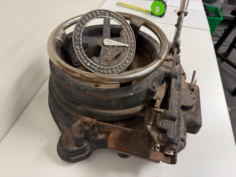 Vintage Ideal Stencil Machine No. 2