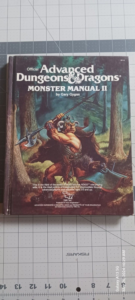 Advanced Dungeons & Dragons Monster Manual II