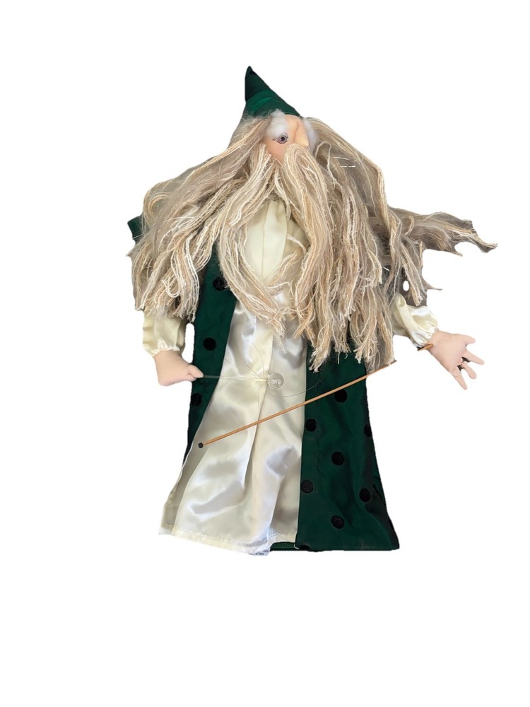 Fire Robin Puppet Without Stand- Stick Slightly Broken As Pictured