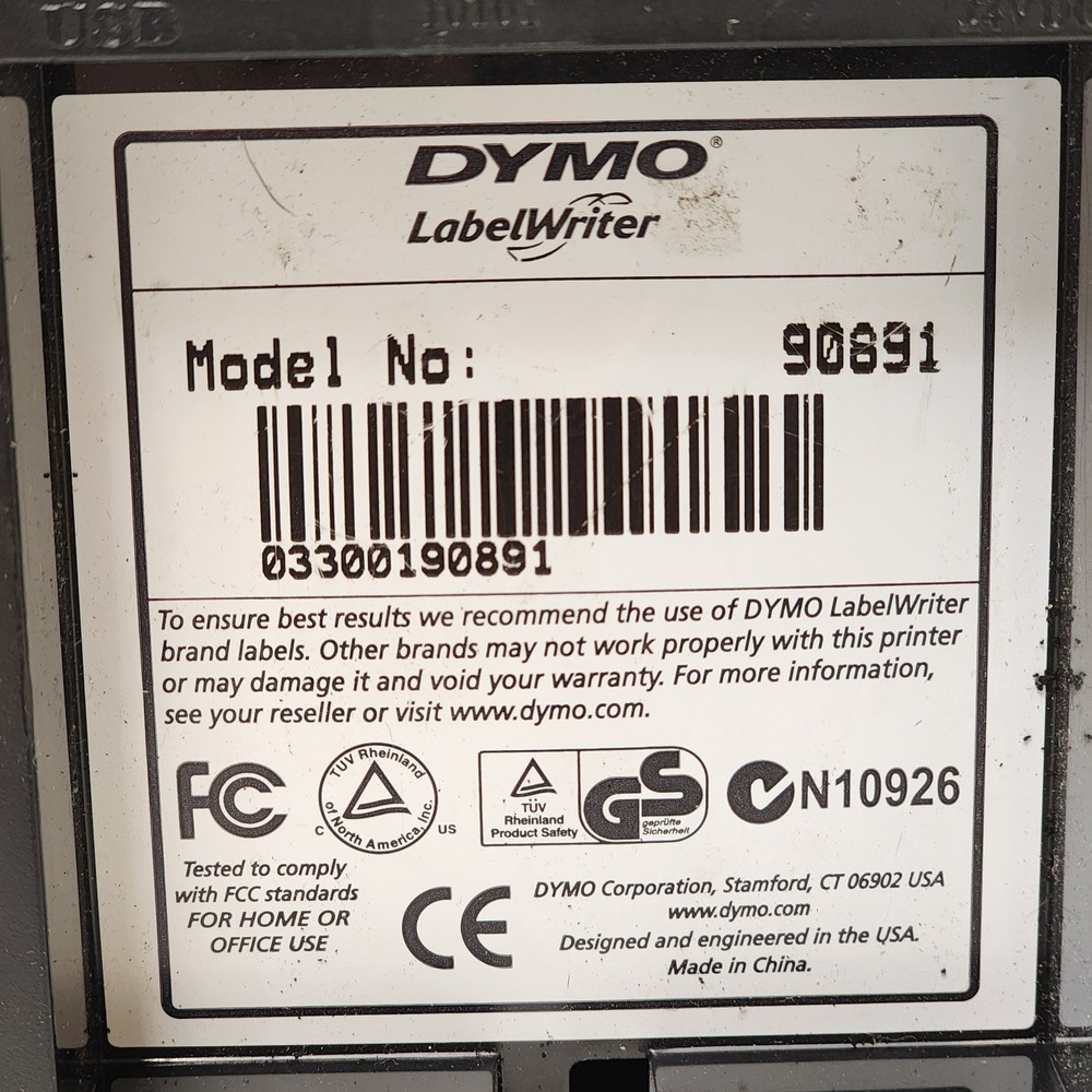 Dymo LabelWriter 330 Thermal Label Printer Model 90891