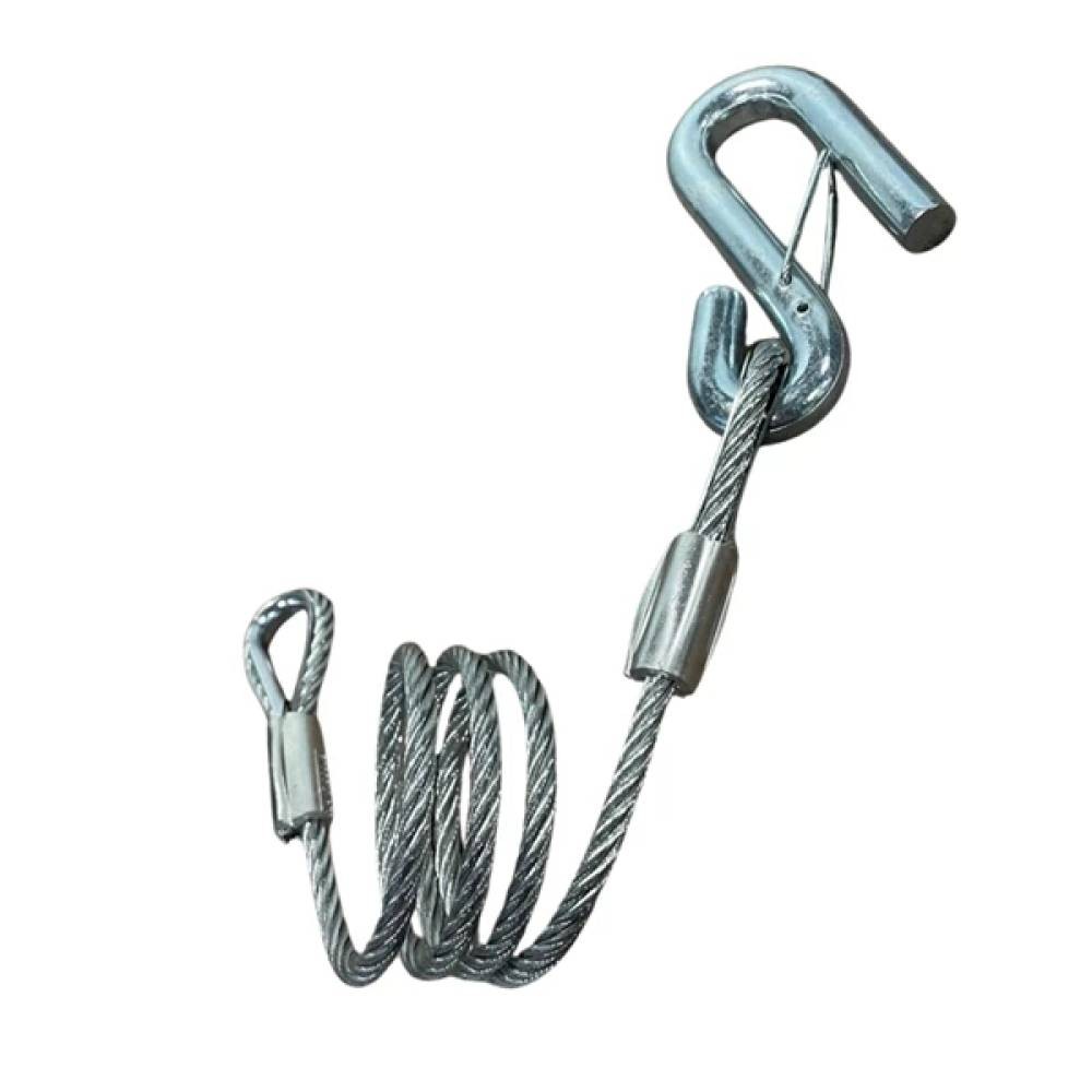 Tie Down 59535 Galvanized Self Coiling Class 2 Boat Trailer Hitch Cables 2 Pack